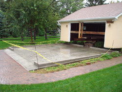 Replacement Garage Slab