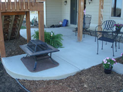 Cement Patio