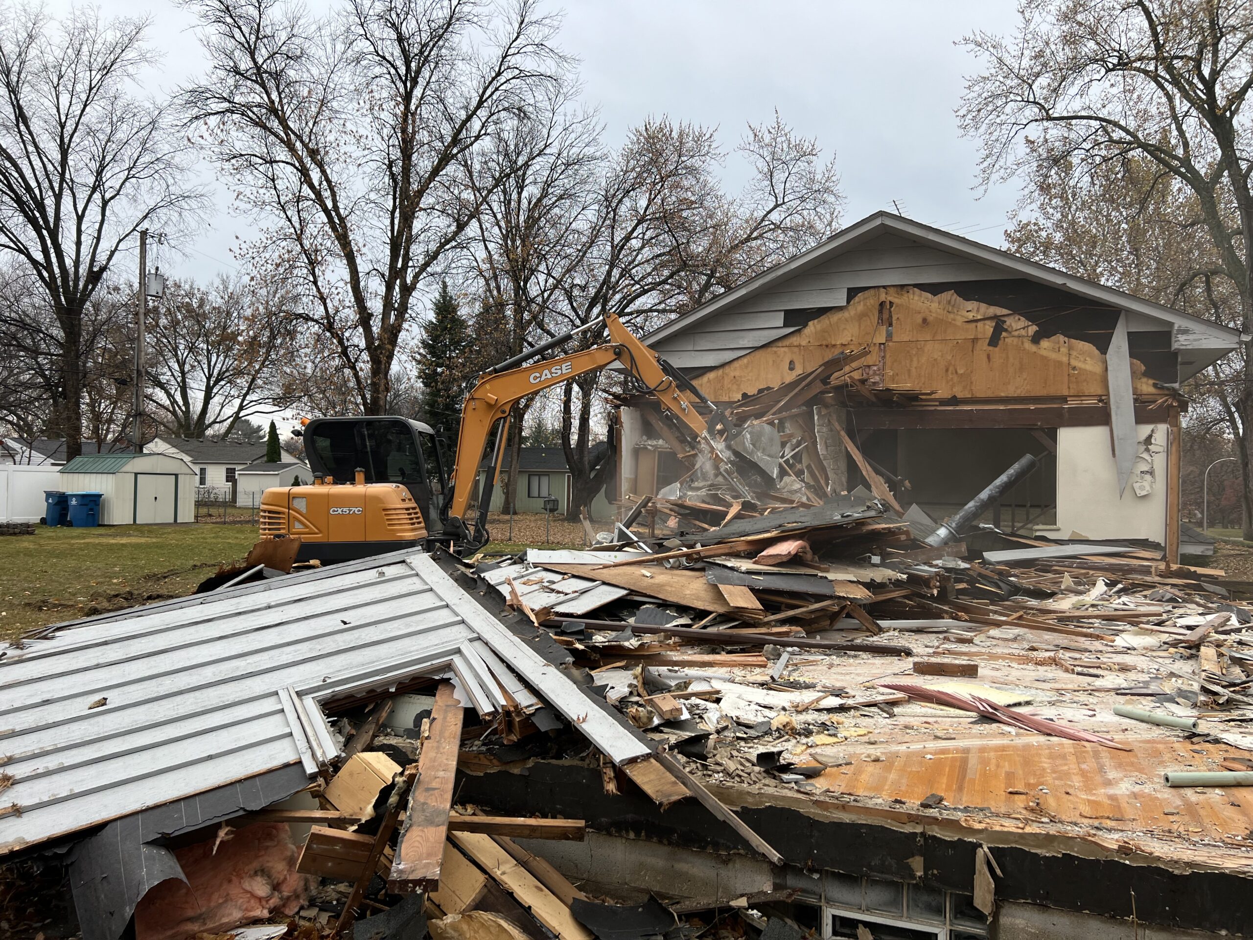 Twin Cities metro area General Demolition services for commercial and residential needs from Voehl Construction Inc.