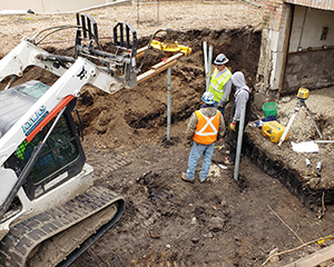 Professional excavating services for residential and commercial applications in the Twin Cities metro area from Voehl Construction Inc.