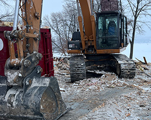 Excavation, Digging, and soil removal services from Voehl Construction Inc. for residential and commercial properties.